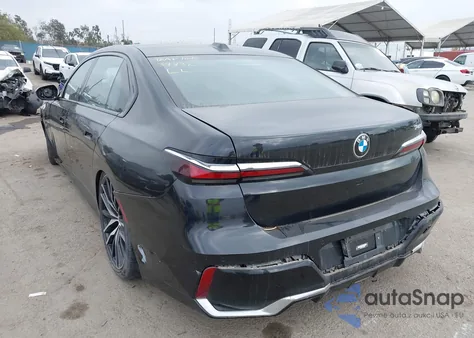 2023 BMW 740 I from USA, damaged, VIN WBA23EH00PCM30022